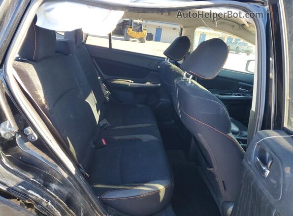 JF2GPABC9G8209046 2016 SUBARU CROSSTREK Black Rear seats view