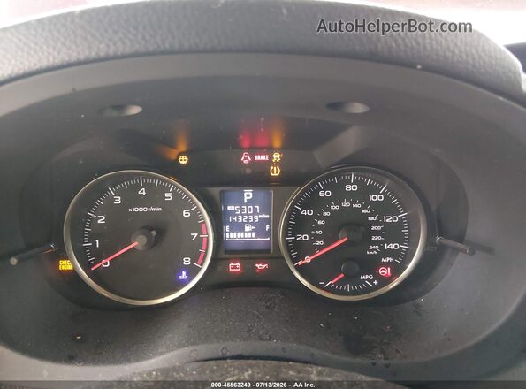 JF2GPABC9G8222668 2016 SUBARU CROSSTREK Red უკანა სავარძლების ხედი