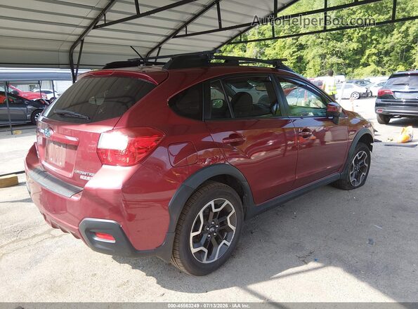 JF2GPABC9G8222668 2016 SUBARU CROSSTREK Red უკანა მარჯვენა