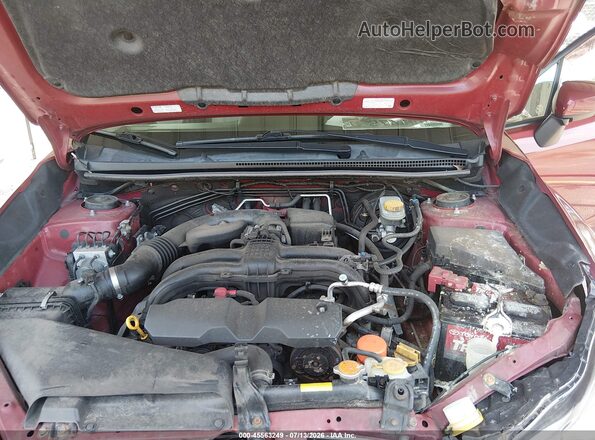 JF2GPABC9G8222668 2016 SUBARU CROSSTREK Red უკანა ხედი
