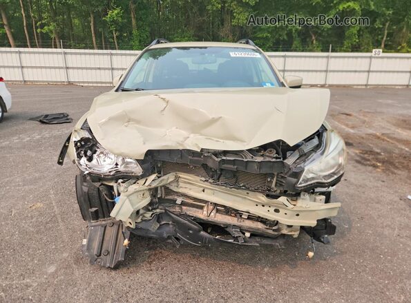 JF2GPABC9G8262863 2016 SUBARU CROSSTREK Beige Դիմացի տեսք