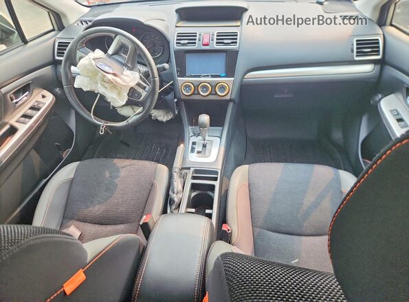 JF2GPABC9G8262863 2016 SUBARU CROSSTREK Beige Առջևի վահանակի տեսք