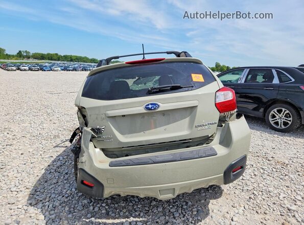 JF2GPABC9G8308062 2016 SUBARU CROSSTREK Beige Widok z tyłu