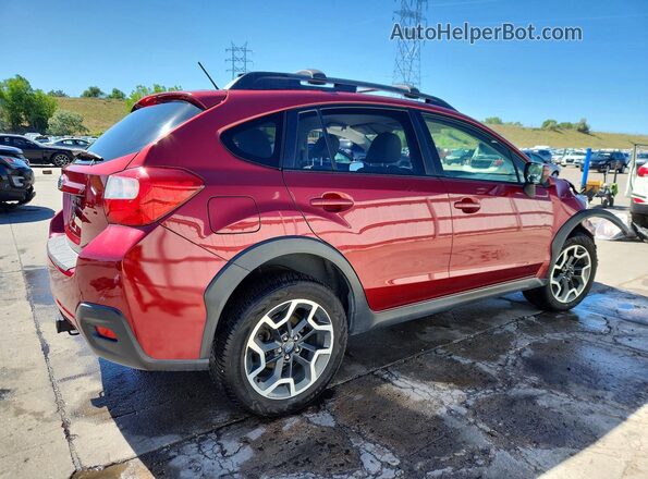 JF2GPABC9G8314024 2016 SUBARU CROSSTREK Red Tył prawy