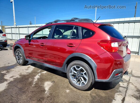 JF2GPABC9G8314024 2016 SUBARU CROSSTREK Red Tył lewy
