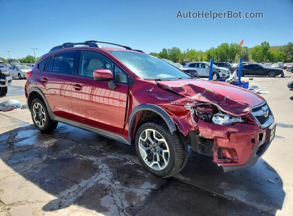 JF2GPABC9G8314024 2016 SUBARU CROSSTREK Red Przód prawy