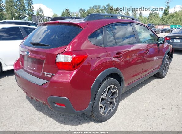 JF2GPABC9G8341403 2016 SUBARU CROSSTREK Red Rear right
