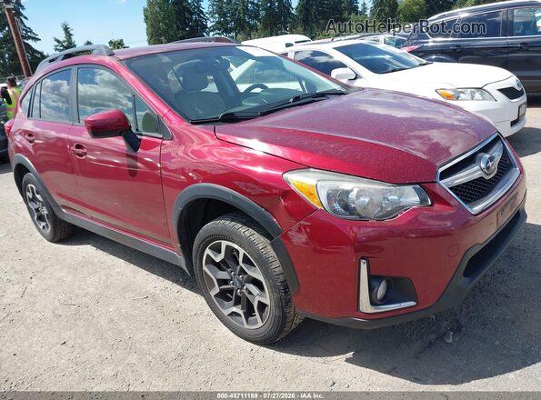 JF2GPABC9G8341403 2016 SUBARU CROSSTREK Red Front view