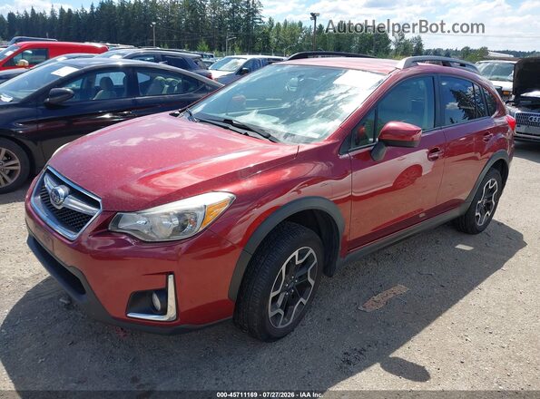 JF2GPABC9G8341403 2016 SUBARU CROSSTREK Red Front left