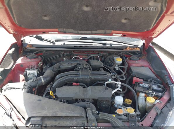 JF2GPABC9G8341403 2016 SUBARU CROSSTREK Red Rear view