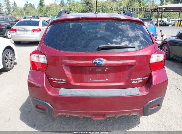 JF2GPABC9G8341403 2016 SUBARU CROSSTREK Red 