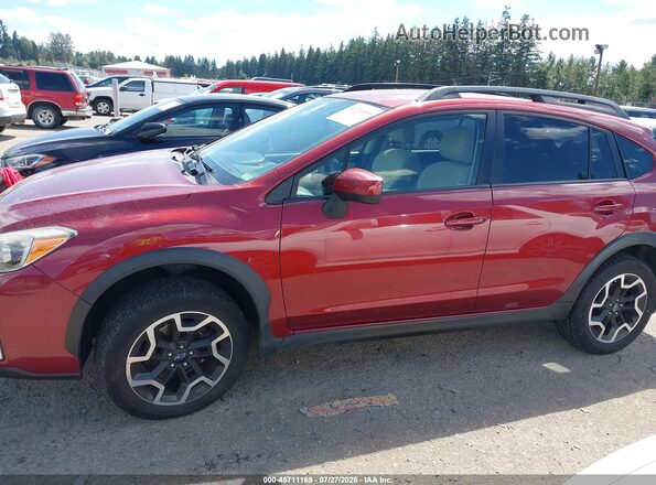 JF2GPABC9G8341403 2016 SUBARU CROSSTREK Red 360 interior view