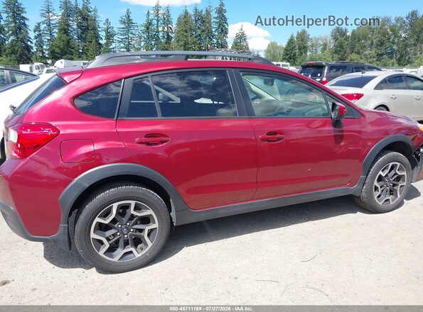 JF2GPABC9G8341403 2016 SUBARU CROSSTREK Red Rear interior view
