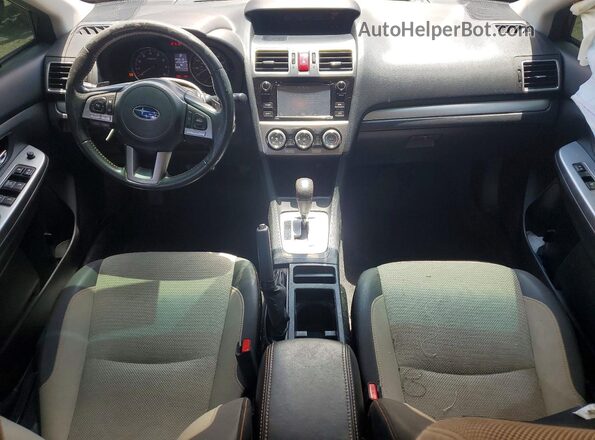 JF2GPABC9H8208013 2017 SUBARU CROSSTREK Maroon Vista del salpicadero