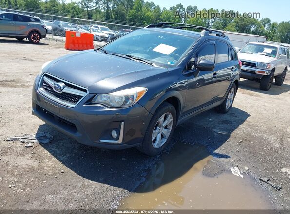 JF2GPABCXG8248776 2016 SUBARU CROSSTREK Gray Передня ліва чверть