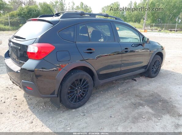 JF2GPABCXG8250513 2016 SUBARU CROSSTREK Black Tył prawy