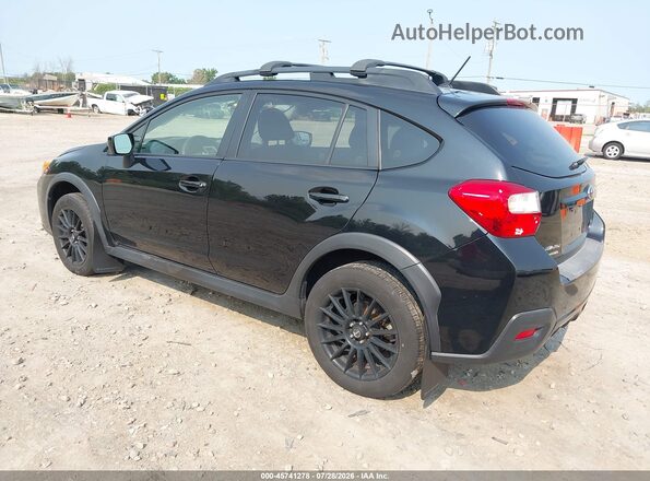 JF2GPABCXG8250513 2016 SUBARU CROSSTREK Black Tył lewy