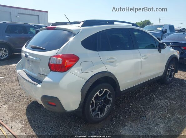 JF2GPABCXG8277467 2016 SUBARU CROSSTREK White Trasero derecho