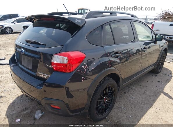 JF2GPABCXG8281986 2016 SUBARU CROSSTREK Black უკანა მარჯვენა