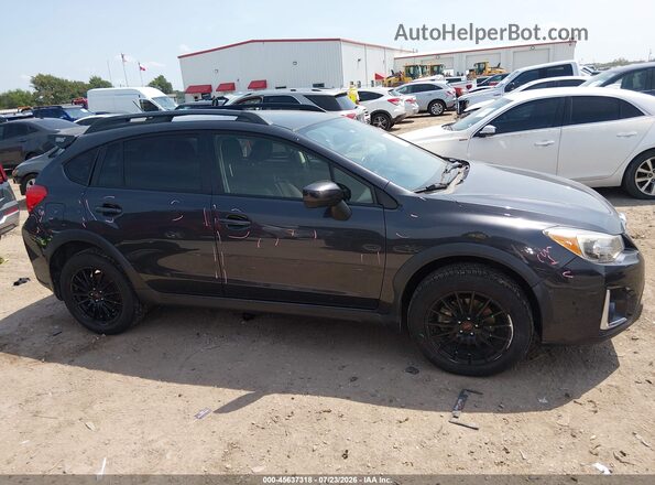 JF2GPABCXG8281986 2016 SUBARU CROSSTREK Black უკანა სალონის ხედი