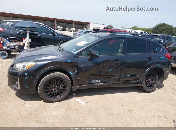 JF2GPABCXG8281986 2016 SUBARU CROSSTREK Black სალონის 360-გრადუსიანი ხედი