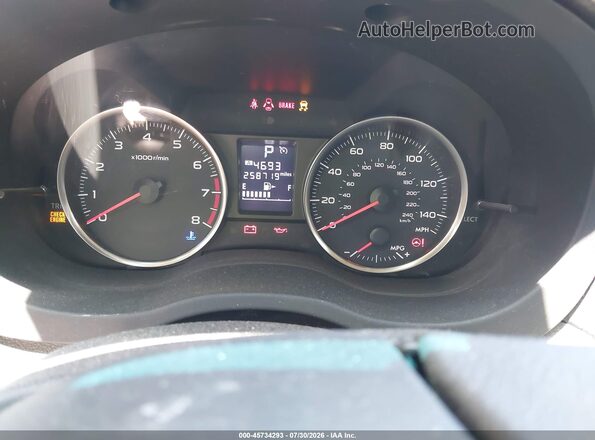 JF2GPABCXG8287481 2016 SUBARU CROSSTREK Gray Հետևի նստատեղերի տեսք