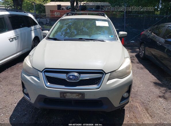 JF2GPABCXG8287481 2016 SUBARU CROSSTREK Gray Սարքավորումների վահանակի տեսք