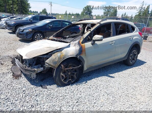 JF2GPABCXG8330121 2016 SUBARU CROSSTREK Beige Առջևի ձախ երեք քառորդ տեսարան