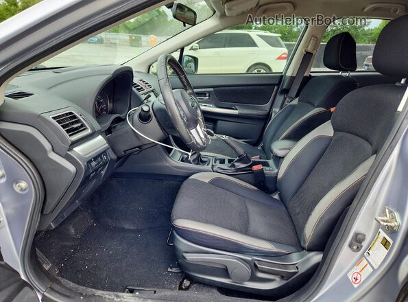 JF2GPABCXGG286126 2016 SUBARU CROSSTREK Silver წინა სალონის ხედი