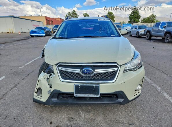 JF2GPABCXGH220556 2016 SUBARU CROSSTREK Beige Вид спереду