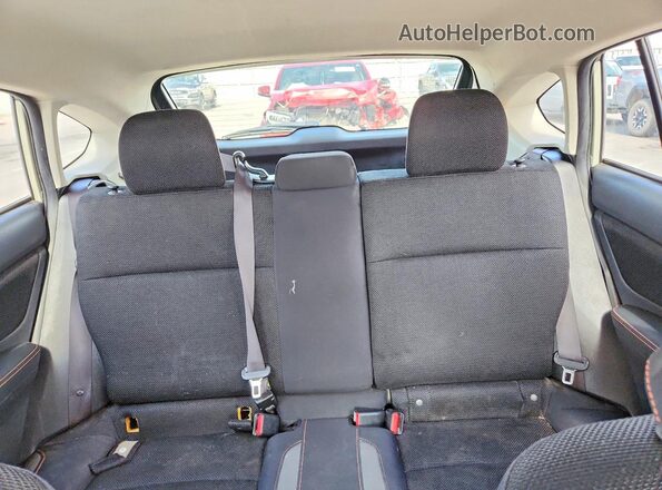 JF2GPABCXGH220556 2016 SUBARU CROSSTREK Beige Вид задніх сидінь