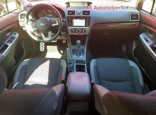JF2GPABCXH8200969 2017 SUBARU CROSSTREK Red Vista del salpicadero
