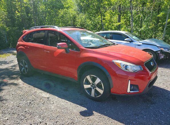 JF2GPABCXH8200969 2017 SUBARU CROSSTREK Red Delantero derecho