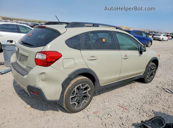 JF2GPABCXH8206206 2017 SUBARU CROSSTREK Tan უკანა მარჯვენა