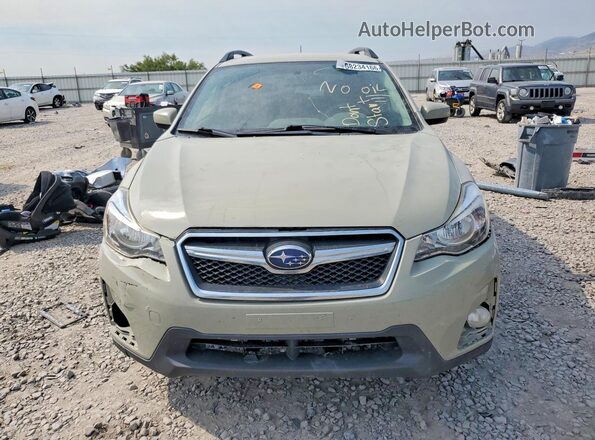 JF2GPABCXH8206206 2017 SUBARU CROSSTREK Tan წინა ხედი