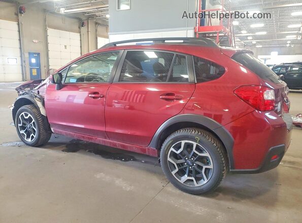 JF2GPABCXH8227265 2017 SUBARU CROSSTREK Red Rear left