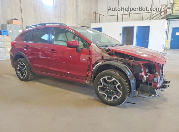 JF2GPABCXH8227265 2017 SUBARU CROSSTREK Red Front right