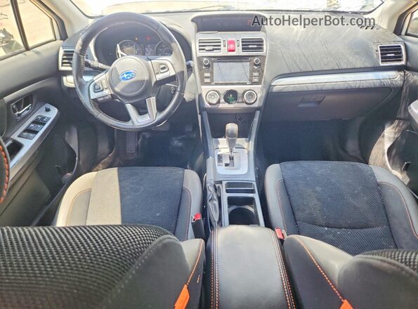 JF2GPABCXHH214936 2017 SUBARU CROSSTREK White Dashboard view