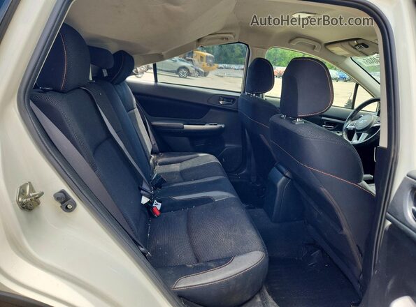 JF2GPABCXHH214936 2017 SUBARU CROSSTREK White Rear interior view