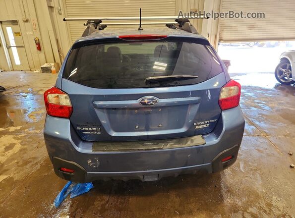 JF2GPABCXHH228089 2017 SUBARU CROSSTREK Blue Вид ззаду