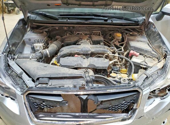 JF2GPABCXHH249248 2017 SUBARU CROSSTREK Silver Սալոնի հետևի տեսք