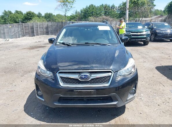 JF2GPADC0G8219994 2016 SUBARU CROSSTREK Черный Вид задней части салона