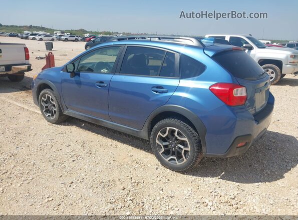 JF2GPADC0G8231854 2016 SUBARU CROSSTREK Blue Rear left