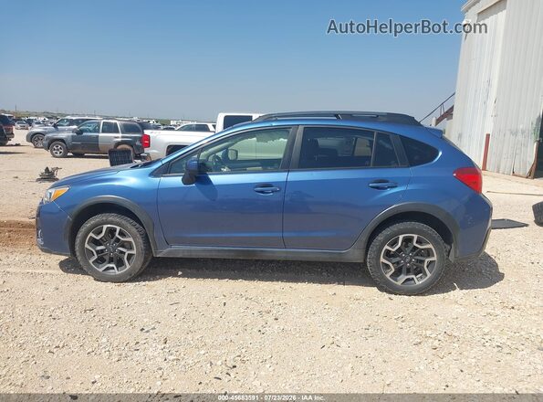 JF2GPADC0G8231854 2016 SUBARU CROSSTREK Blue 360 interior view