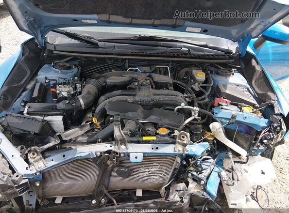JF2GPADC0GH345756 2016 SUBARU CROSSTREK Blue Rear view