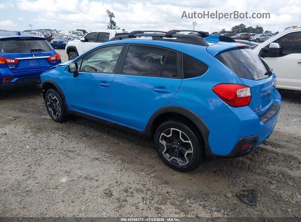 JF2GPADC0GH345756 2016 SUBARU CROSSTREK Blue Rear left