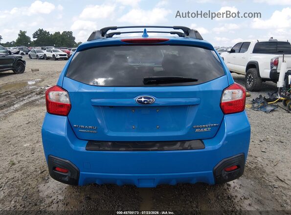 JF2GPADC0GH345756 2016 SUBARU CROSSTREK Blue 