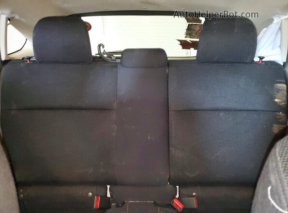 JF2GPADC1GH340730 2016 SUBARU CROSSTREK White უკანა სავარძლების ხედი