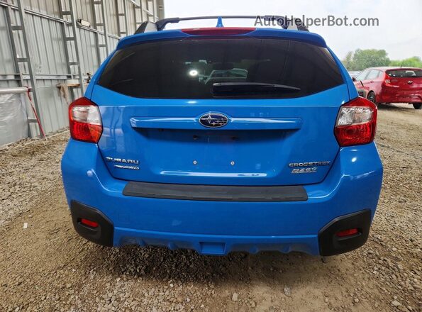 JF2GPADC1GH348049 2016 SUBARU CROSSTREK Blue უკანა ხედი