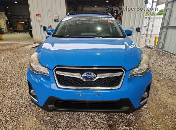 JF2GPADC1GH348049 2016 SUBARU CROSSTREK Blue წინა ხედი